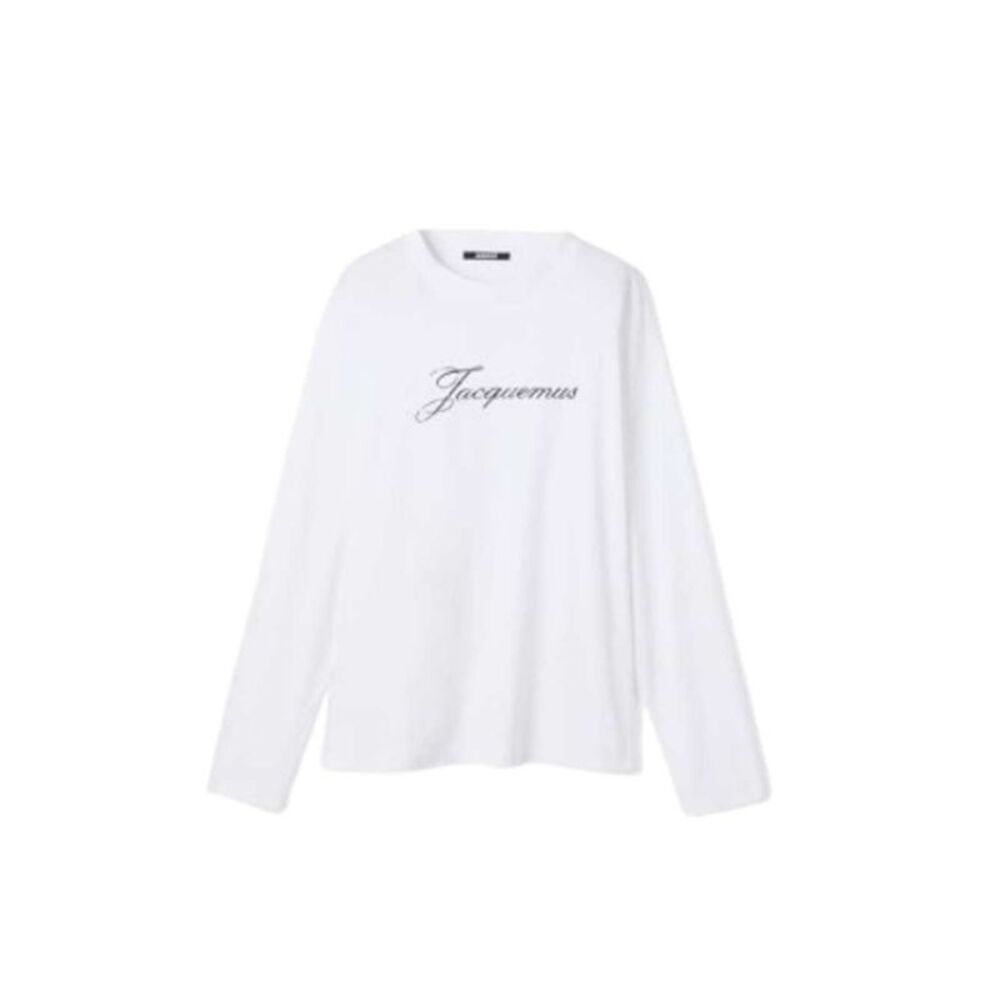 Jacquemus Men Jacquemus White Long-Sleeve Top